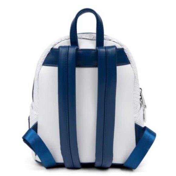 ⚾🌟 LIMITED EDITION⚾🌟 LOUNGEFLY MLB LOS ANGELES DODGERS SEQUIN MINI BACKPACK - Picture 2 of 13